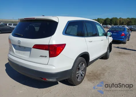 2018 Honda Pilot Ex-L z USA, uszkodzony, nr VIN 5FNYF6H66JB060803